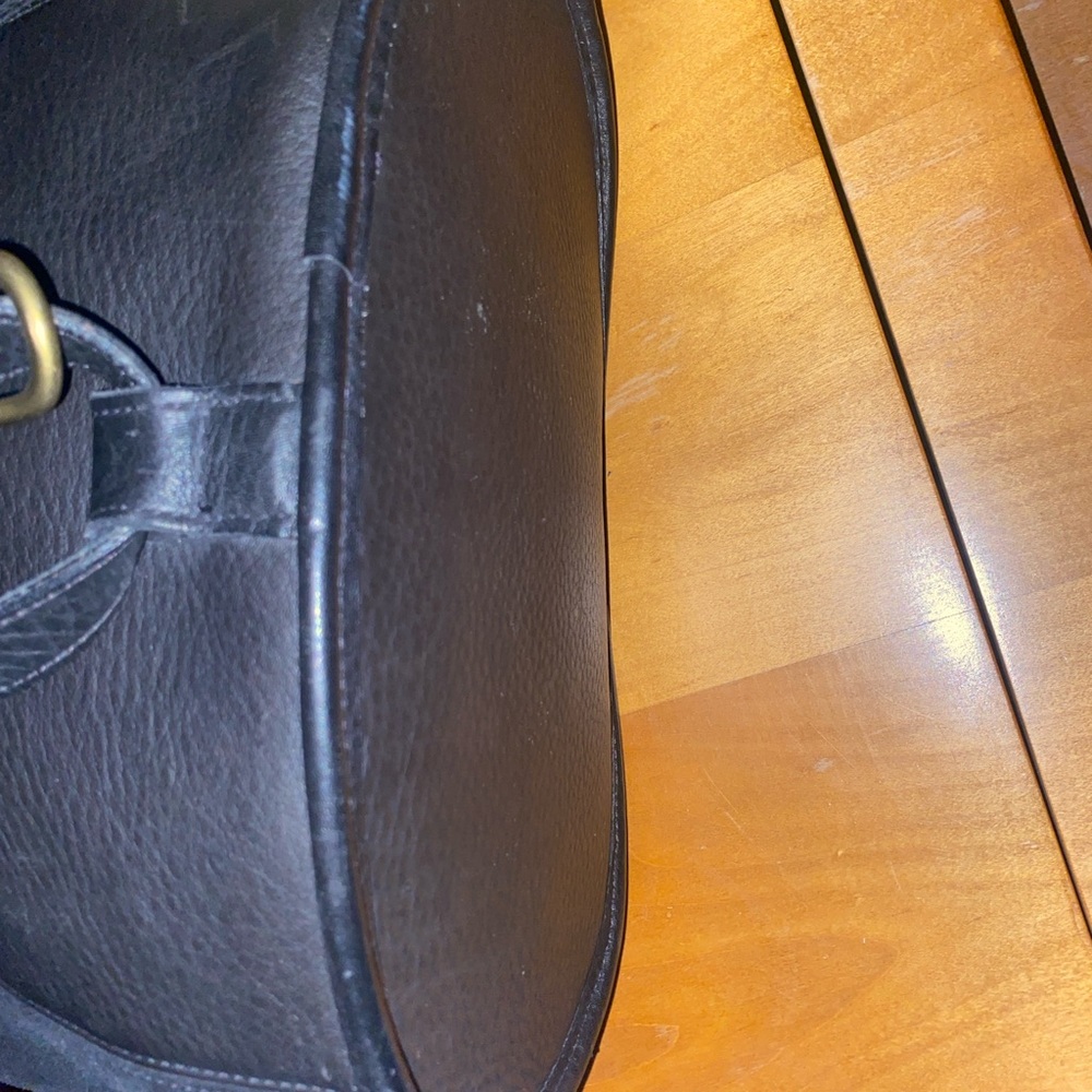 Coach Vintage 1996 Berkeley Convertible Black Suede & Leather Backpack - Picture 16 of 16